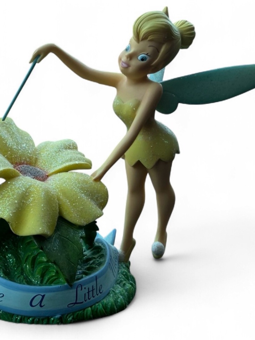 Tinker Bell Yellow Floral Bath & Body Figurine